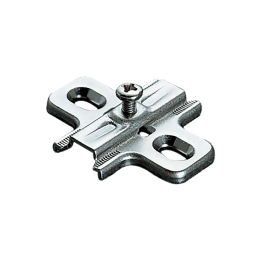 Embase en croix à visser