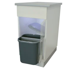 Poubelle pivotante 15 L