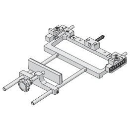 Gabarit de pose pour charnières invisibles