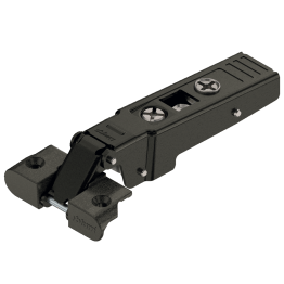 Charnière CLIP top 95 ° pour porte à cadre aluminium en applique