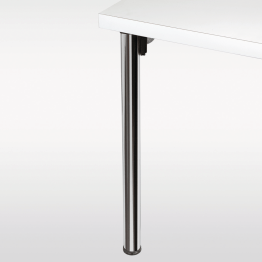 Pied de table repliable