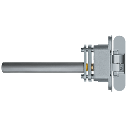 Charnière avec amortisseur et ferme-porte 45 kg