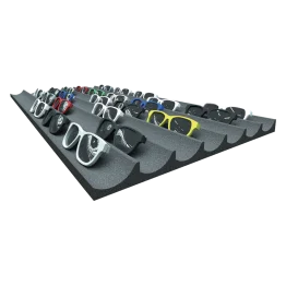 Plateau mousse recoupable