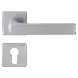 Poignée sur rosace DALLAS alu