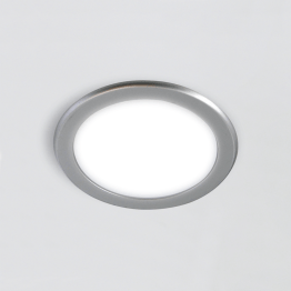 Spot rond 3 W à encastrer blanc ajustable