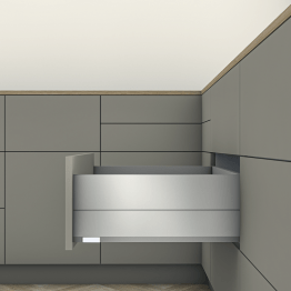 MERIVOBOX tiroir E BOXCAP gris indium mat