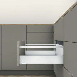 MERIVOBOX tiroir E avec tube blanc soie mat