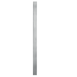Structure pour porte coulissante double placage