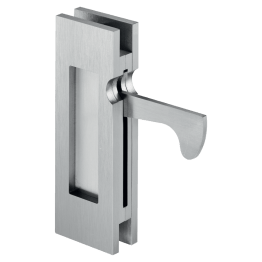 Poignée de chant pour porte verre