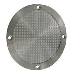 Aérateur rond en applique