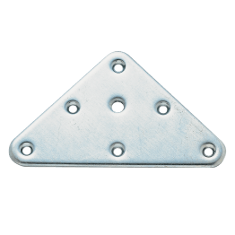 Ferrure de pied triangulaire