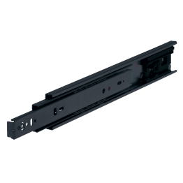 Coulisses à billes sortie totale touche-lâche 45 kg