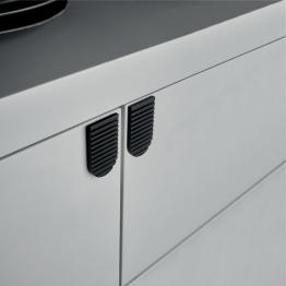 Plaque pour porte touche-lâche HABIT