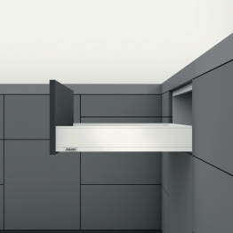 LÉGRABOX BLUMOTION / TIP-ON BLUMOTION blanc soie mat hauteur M