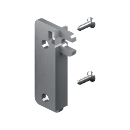 Attache tube longitudinal
