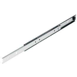 Coulisses à billes sortie simple inox 60 kg