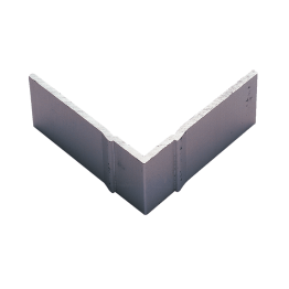Equerre d'assemblage pour grille cache-radiateur