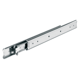 Coulisses à billes double course 45 kg