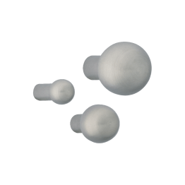 Bouton inox BALLE