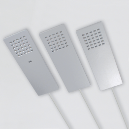 Kit 3 spots LED rectangulaires en applique 12 V