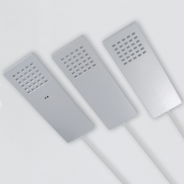 Kit 3 spots LED rectangulaires en applique 12 V