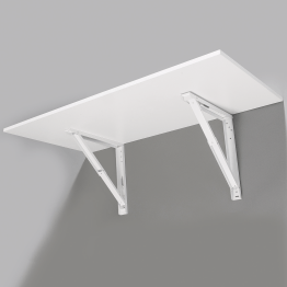 Support table rabattable