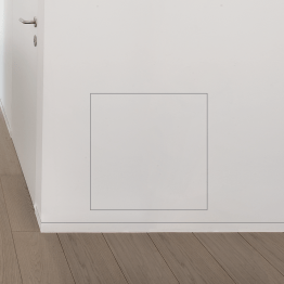 Kit pour trappe de visite sans cadre ou niche