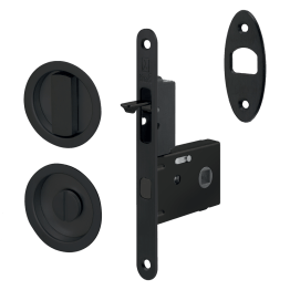 Ensemble fermeture porte coulissante