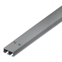 Rail haut double Clipo verre 36