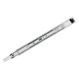 Coulisses à billes faible hauteur sortie totale 40 kg