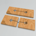 Arbeitsplattenverbinder Mini ZIPBOLT 12 mm