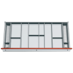Einteilungsset Utensilien Korpus 1.200 mm
