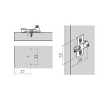 Embase MODUL à visser