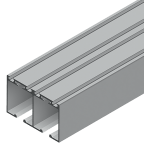 Dubbele bovenrail PS65