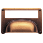Poignée porte-étiquette