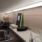 LED-Anbauleuchte, Eckmontage