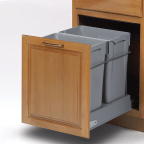 Abfallbehälterauszug für Mülltrennung für Korpusbreite 450 mm, 60 L