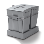 Abfallbehälterauszug für Mülltrennung für Korpusbreite 450 mm, 60 L