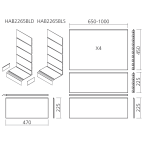 Kit habillage métallique ES30