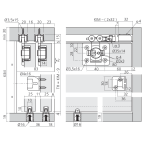 Garniture 2 portes Clipo 36 IS