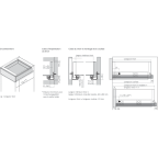 TANDEM 550H charge 30 kg avec BLUMOTION intégré