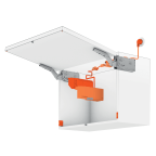 Réservoirs de force SERVO-DRIVE AVENTOS HK top fixation eurovis