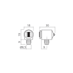 Magnetisch slot GEMO