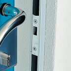 Gâche pour profil mural