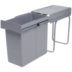 Poubelle coulissante à sortie totale 40 L