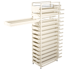 Kolomkast met 13 enkele laden en 1 dubbele lade 1100 mm
