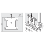 Set van 2 wielen