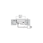 Draadloze onzichtbare oplader