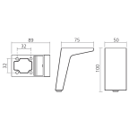 Meubelpoot 50 x 100