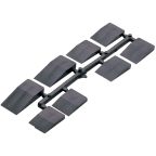 Cales en barrette